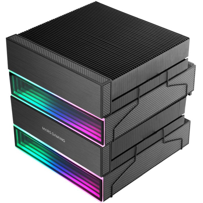 Mars Gaming MCPU-X26 Disipador CPU Doble Torre ARGB 12cm